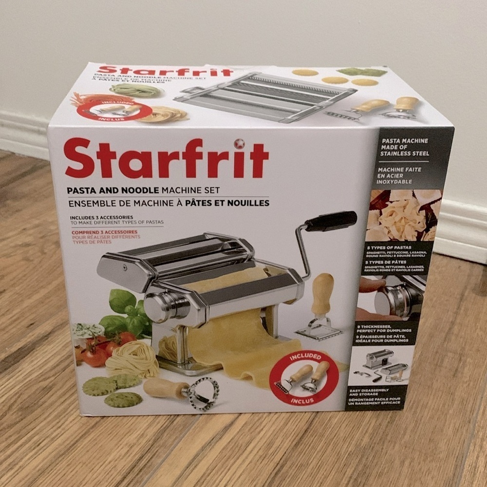BNWT Starfrit Pasta and noodle machine set